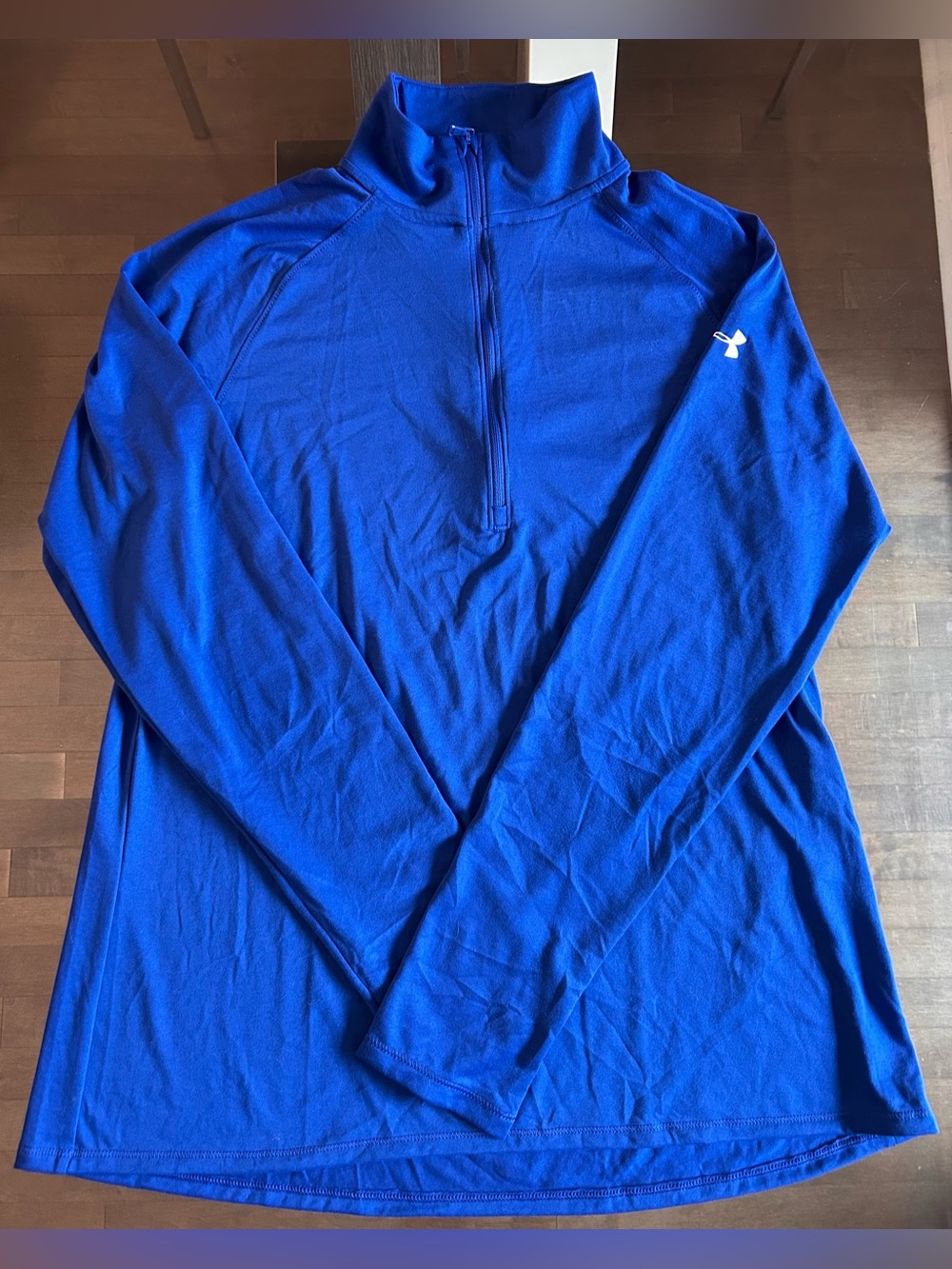 Under Armour HeatGear 1/2 Zip Pullover-Cobalt Blue